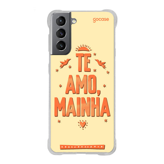 Capinha para celular  Te Amo, Mainha