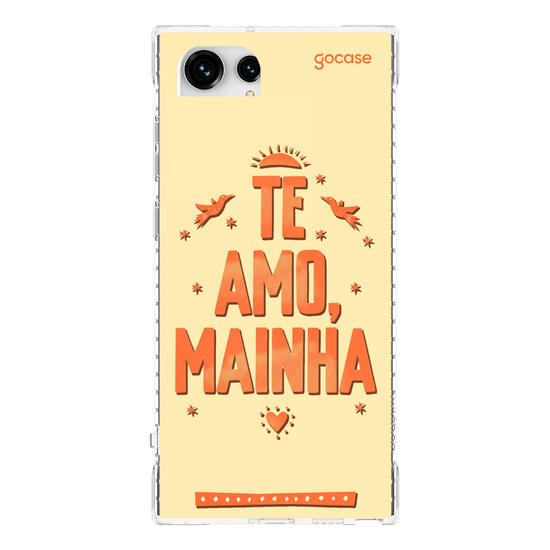 Capinha para celular  Te Amo, Mainha