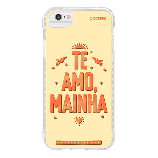 Capinha para celular  Te Amo, Mainha