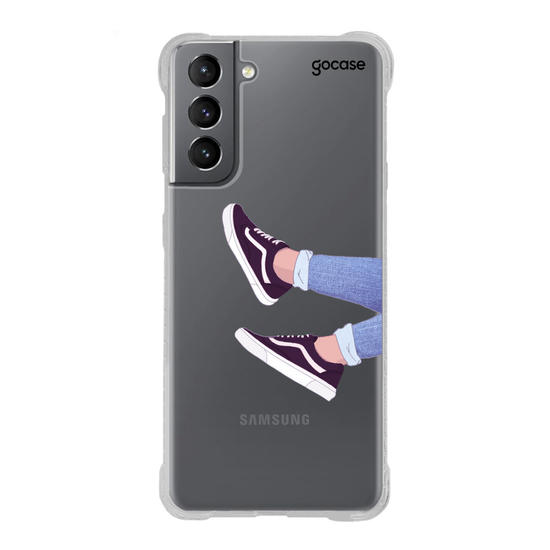 Capinha para celular Tenis Descolados Clean