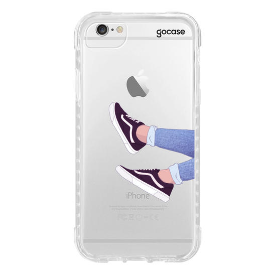Capinha para celular Tenis Descolados Clean