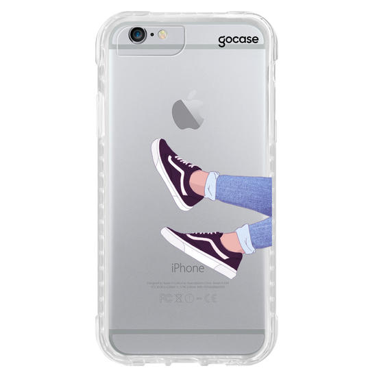 Capinha para celular Tenis Descolados Clean