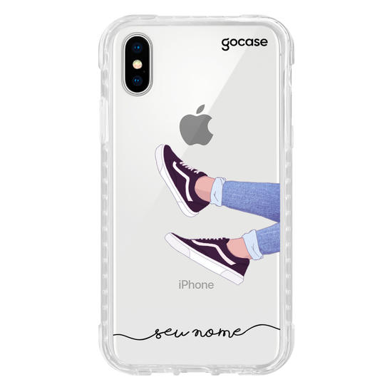 Capinha para celular Tenis Descolados Clean