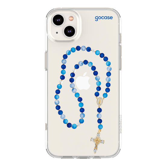 Capinha para celular  Terço Azul