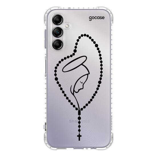 Capinha para celular  Terço Maria