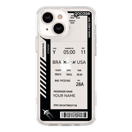Airport Ticket Phone Case