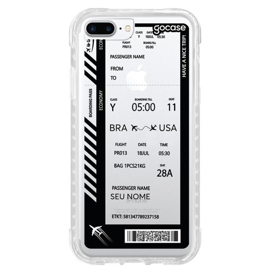 Capinha para celular Airport Ticket