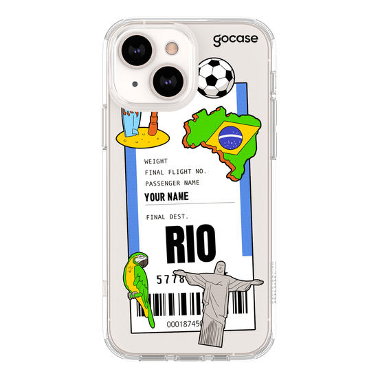 Ticket Travel - Cities Phone Case