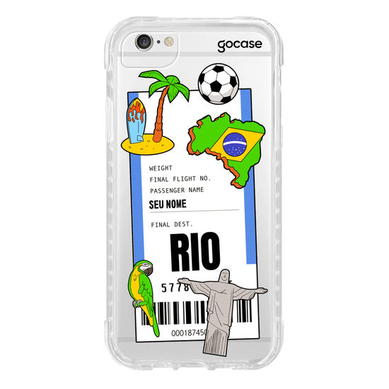 Capinha para celular Ticket Travel - Cidades