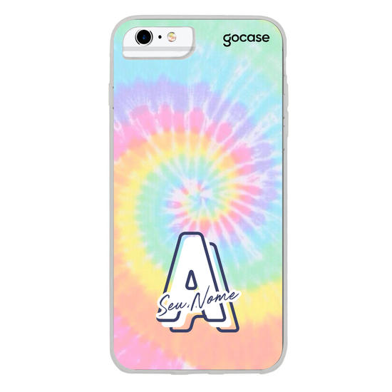 Capinha para celular Tie-Dye Espiral