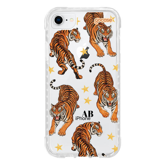 Capinha para celular  Tiger Bling Cravejado