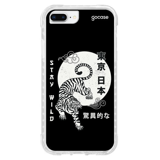 Capinha para celular  Tigre Stay Wild