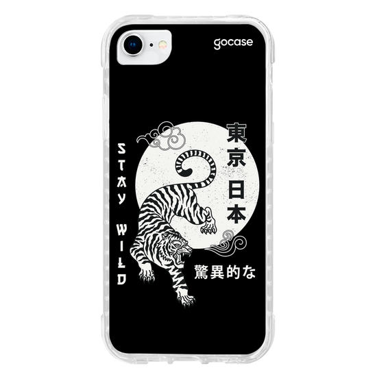 Capinha para celular  Tigre Stay Wild