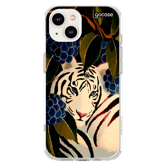 Capinha para celular  Tigre Tropical Boho