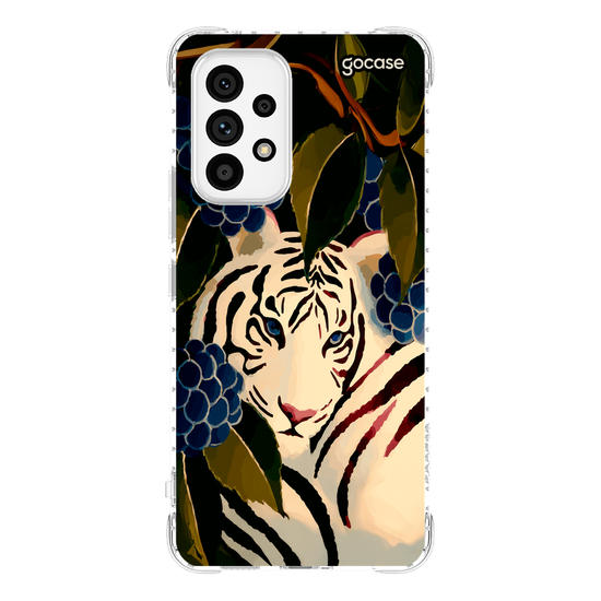 Capinha para celular  Tigre Tropical Boho