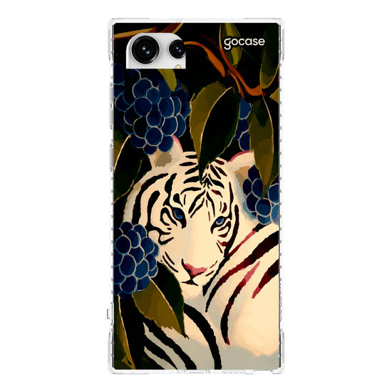 Capinha para celular  Tigre Tropical Boho