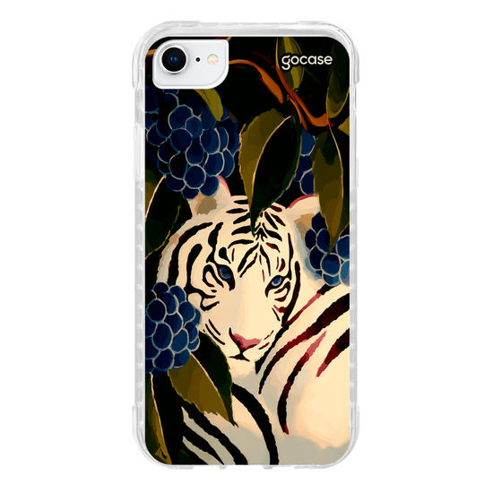 Capinha para celular  Tigre Tropical Boho