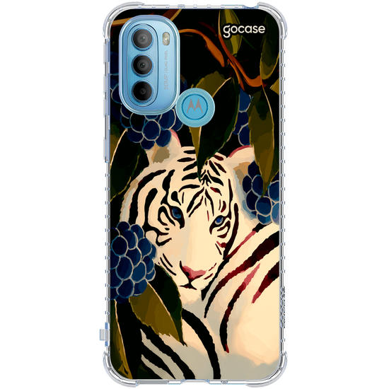 Capinha para celular  Tigre Tropical Boho