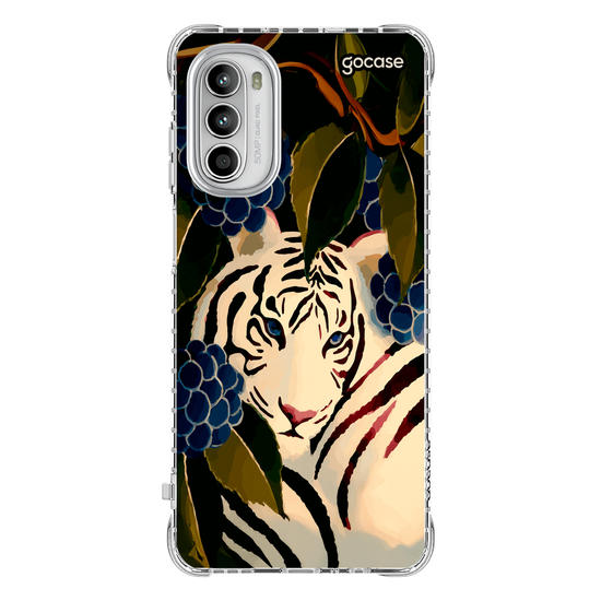 Capinha para celular  Tigre Tropical Boho