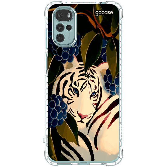 Capinha para celular  Tigre Tropical Boho