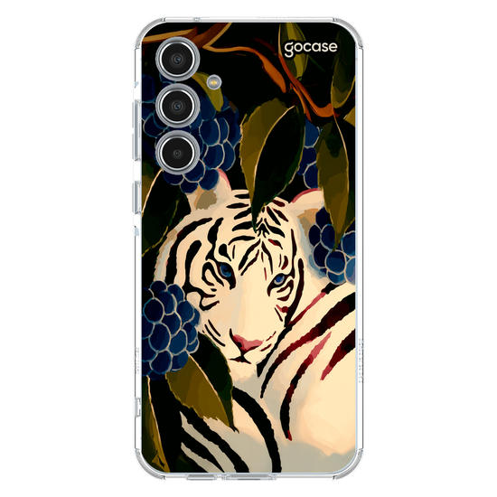 Capinha para celular  Tigre Tropical Boho