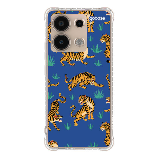 Capinha para celular Tigres Personalizada