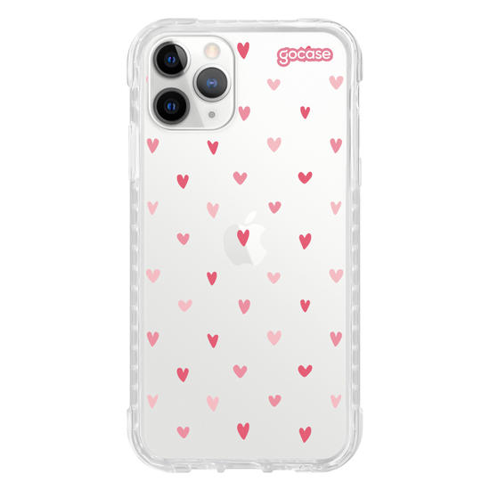 Capinha para celular Capinha Para Celular -  Corações Minimalistas