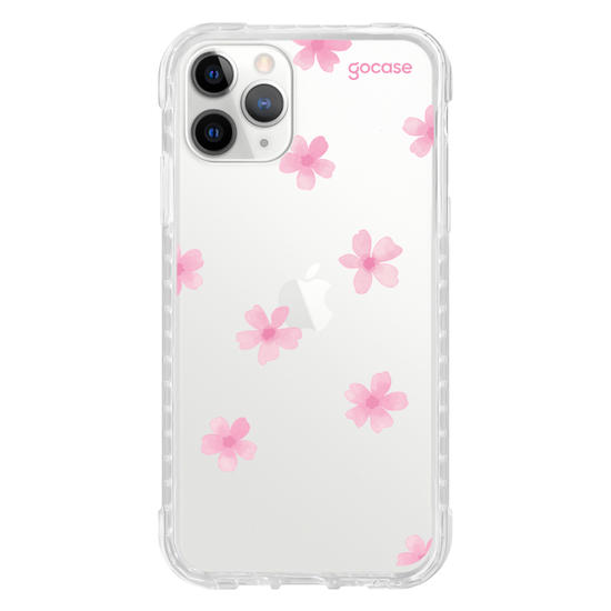 Capinha para celular  Tiny Pink Flowers