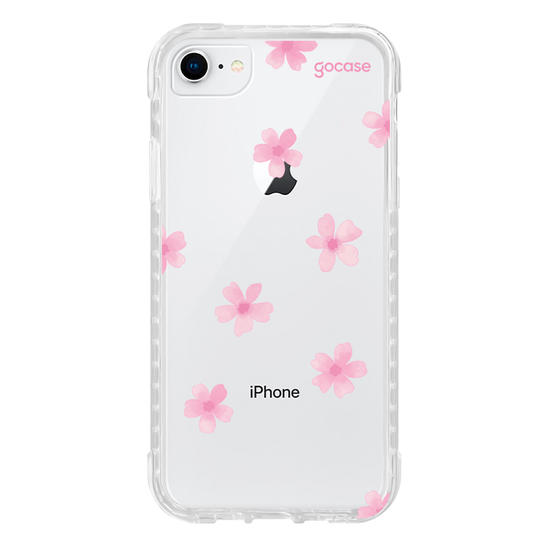 Capinha para celular  Tiny Pink Flowers