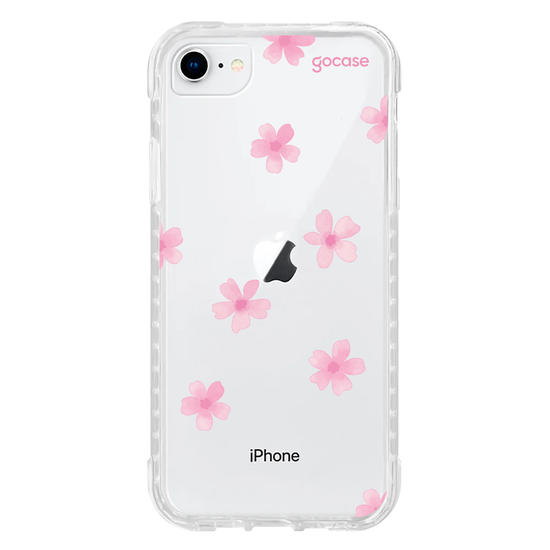 Capinha para celular  Tiny Pink Flowers