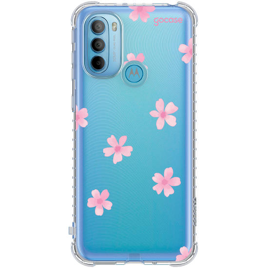Capinha para celular  Tiny Pink Flowers