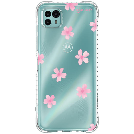Capinha para celular  Tiny Pink Flowers