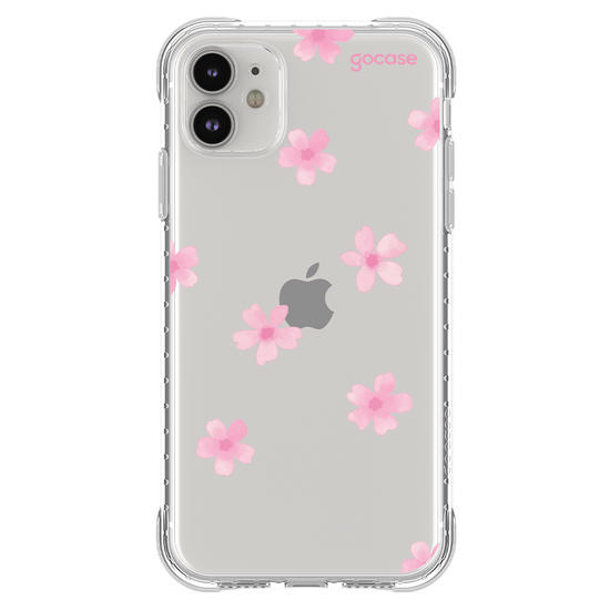 Capinha para celular  Tiny Pink Flowers