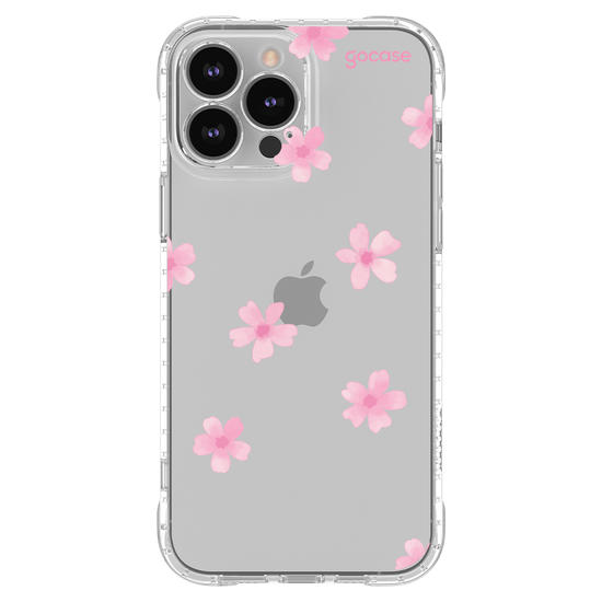Capinha para celular  Tiny Pink Flowers