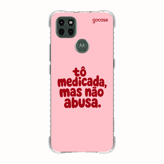 Capinha para celular  Tô medicada, mas não abusa