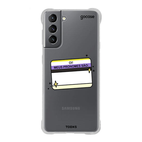 Capinha para celular  Todxs - Meus Pronomes
