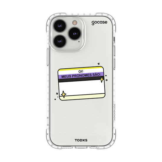 Capinha para celular  Todxs - Meus Pronomes