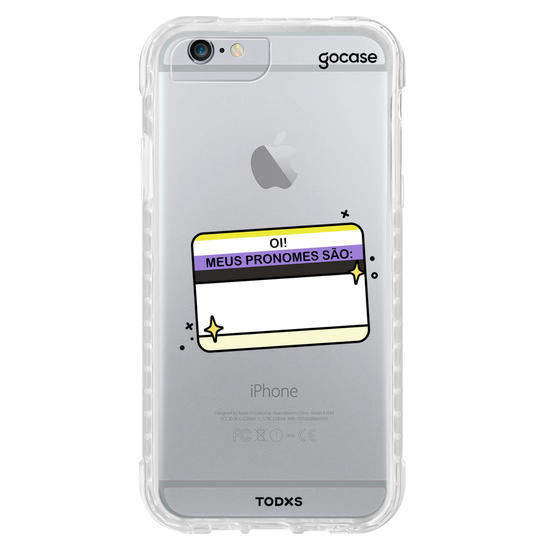 Capinha para celular  Todxs - Meus Pronomes