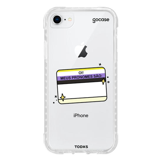 Capinha para celular  Todxs - Meus Pronomes