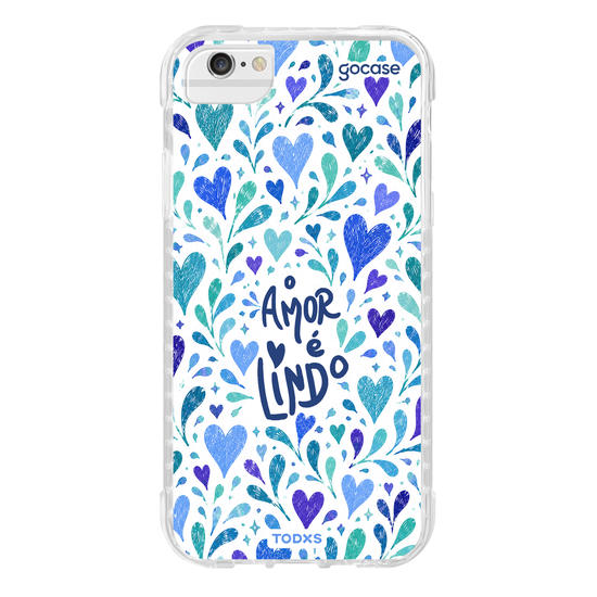 Capinha para celular  Todxs - O Amor é Lindo