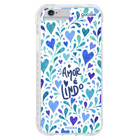 Capinha para celular  Todxs - O Amor é Lindo