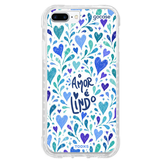 Capinha para celular  Todxs - O Amor é Lindo