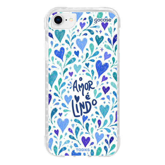 Capinha para celular  Todxs - O Amor é Lindo