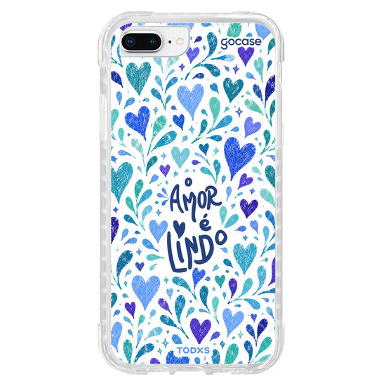 Capinha para celular  Todxs - O Amor é Lindo