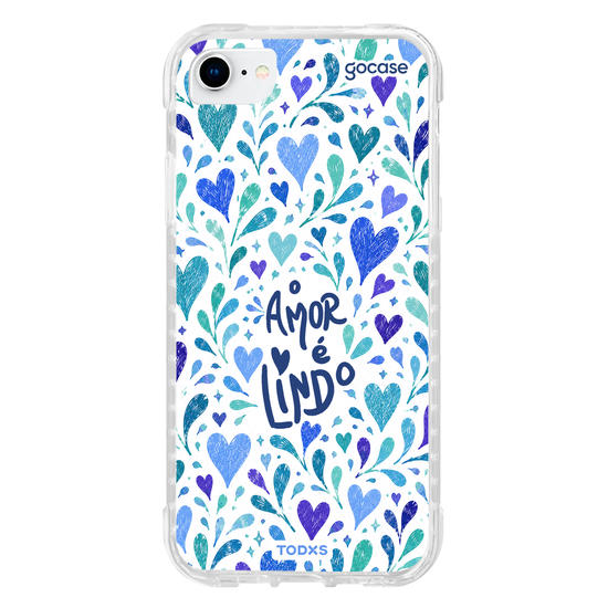 Capinha para celular  Todxs - O Amor é Lindo