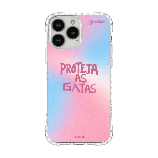 Capinha para celular  Todxs - Proteja as Gatas - Bandeira