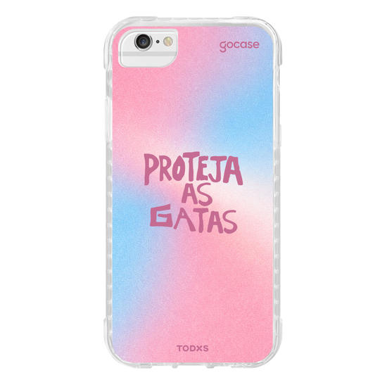 Capinha para celular  Todxs - Proteja as Gatas - Bandeira