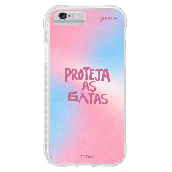 Capinha para celular  Todxs - Proteja as Gatas - Bandeira