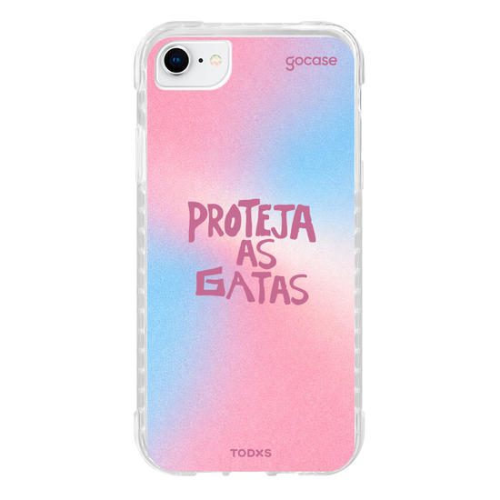 Capinha para celular  Todxs - Proteja as Gatas - Bandeira
