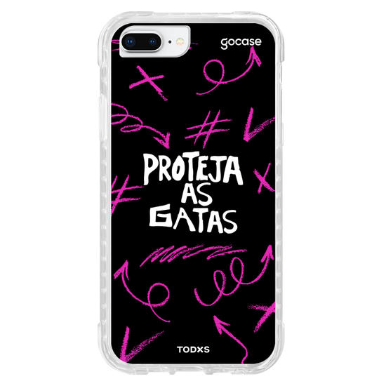 Capinha para celular  Todxs - Proteja as Gatas - Grafismos